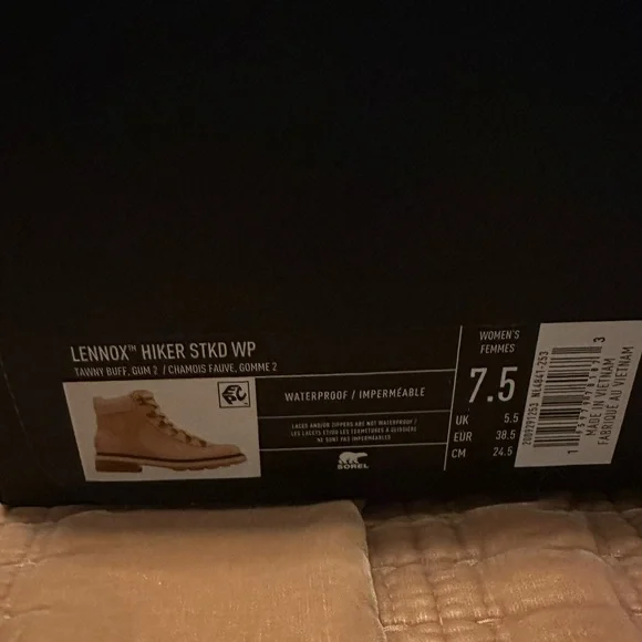 Sorel Lennox Waterproof Hiking Boot NIB 💥 - Picture 4 of 9